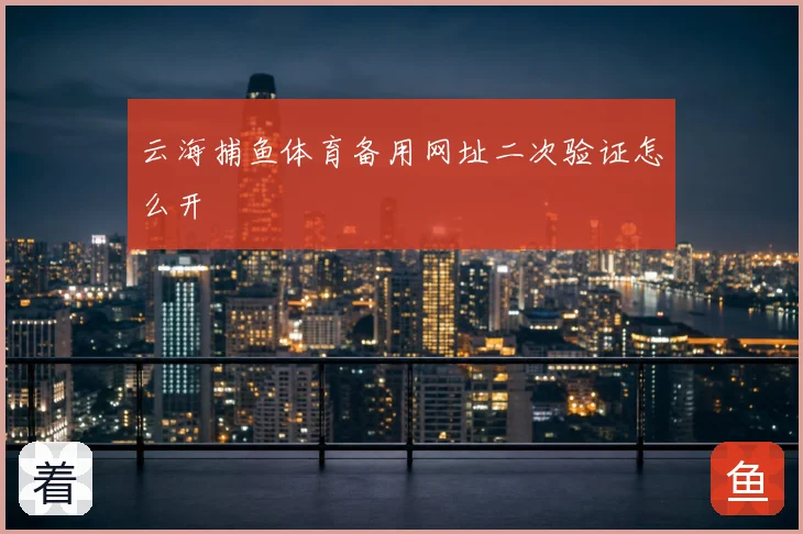 云海捕鱼体育备用网址二次验证怎么开